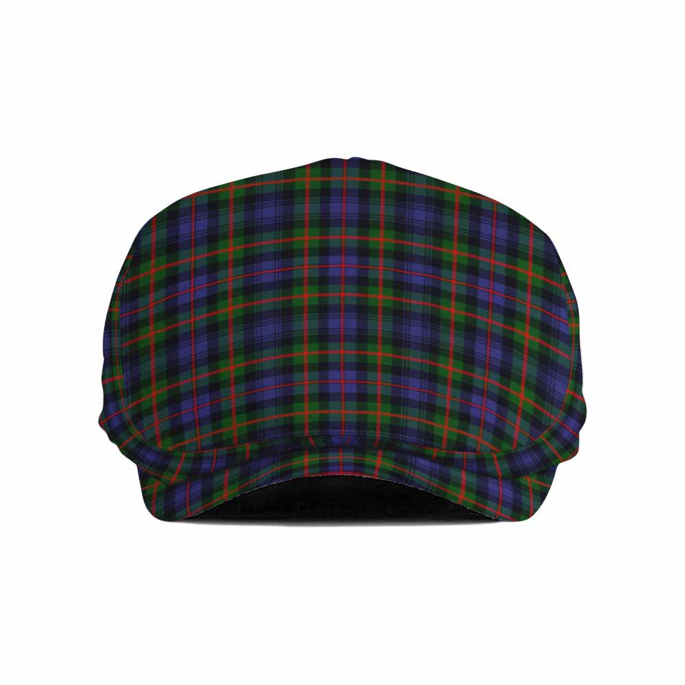 Fleming Tartan Jeff Cap, Tartan Flat Cap