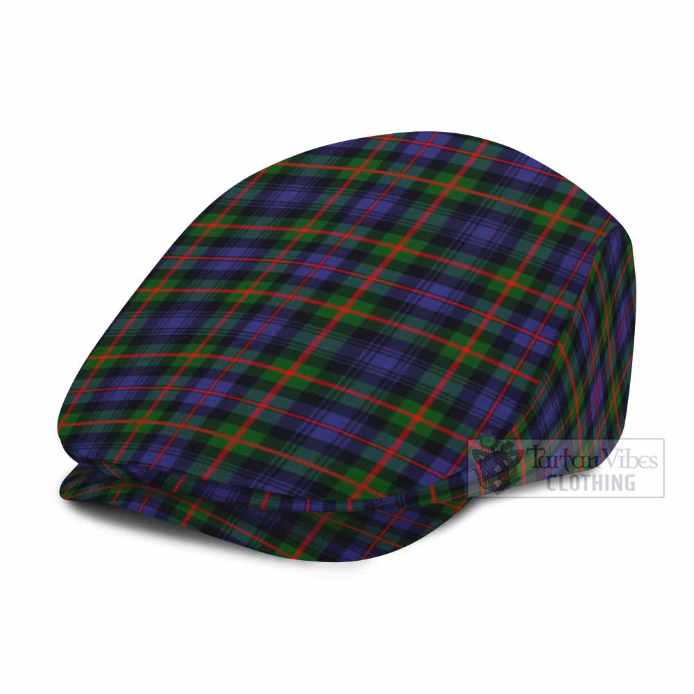 Fleming Tartan Jeff Cap, Tartan Flat Cap