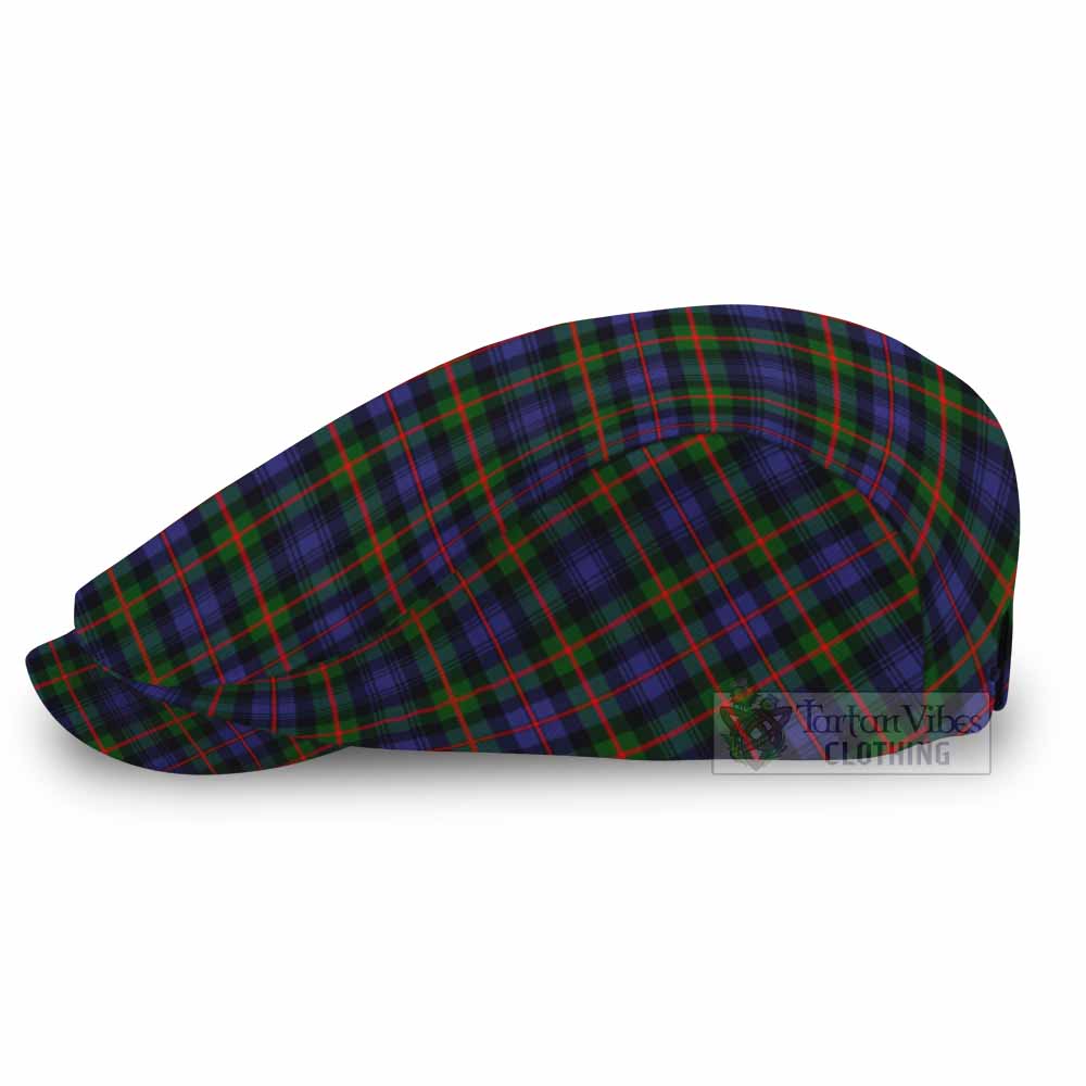 Fleming Tartan Jeff Cap, Tartan Flat Cap