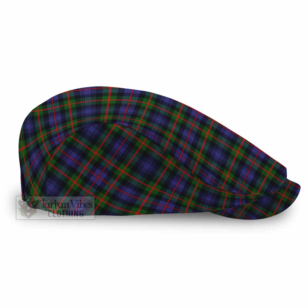 Fleming Tartan Jeff Cap, Tartan Flat Cap