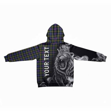 Fleming Tartan Kid Hoodie Roaring Lion Heritage