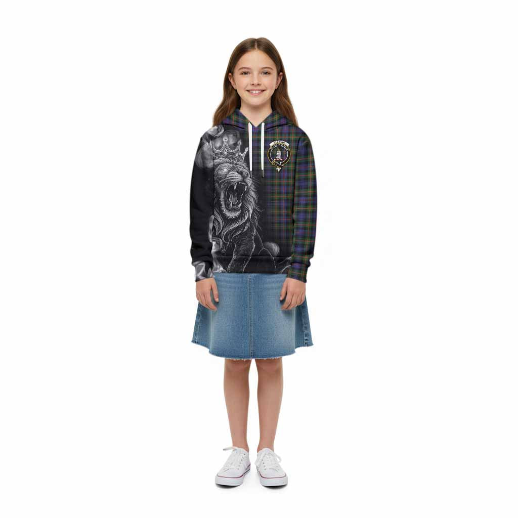 Fleming Tartan Kid Hoodie Roaring Lion Heritage