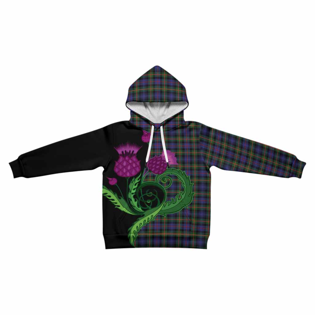 Fleming Tartan Kid Hoodie Traditional Scottish Thistle