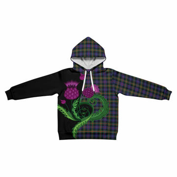 Fleming Tartan Kid Hoodie Traditional Scottish Thistle