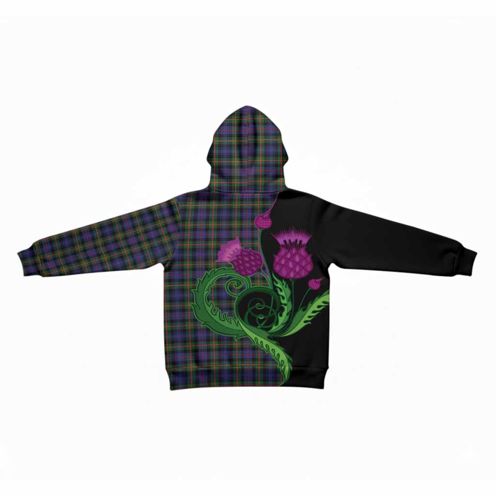 Fleming Tartan Kid Hoodie Traditional Scottish Thistle