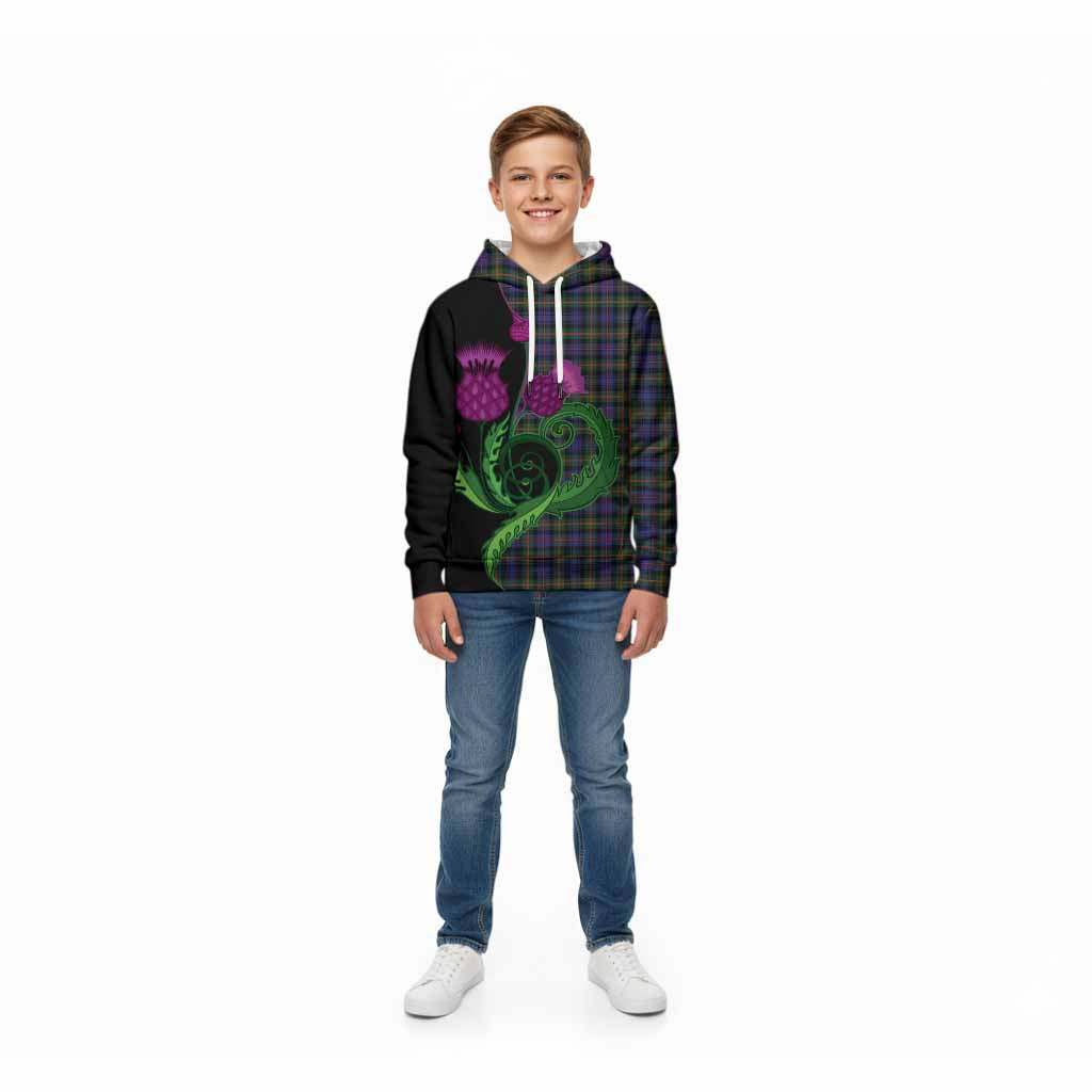 Fleming Tartan Kid Hoodie Traditional Scottish Thistle
