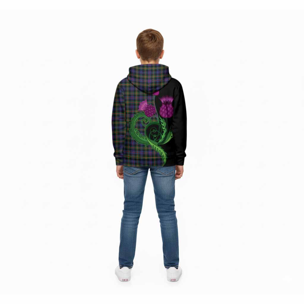 Fleming Tartan Kid Hoodie Traditional Scottish Thistle
