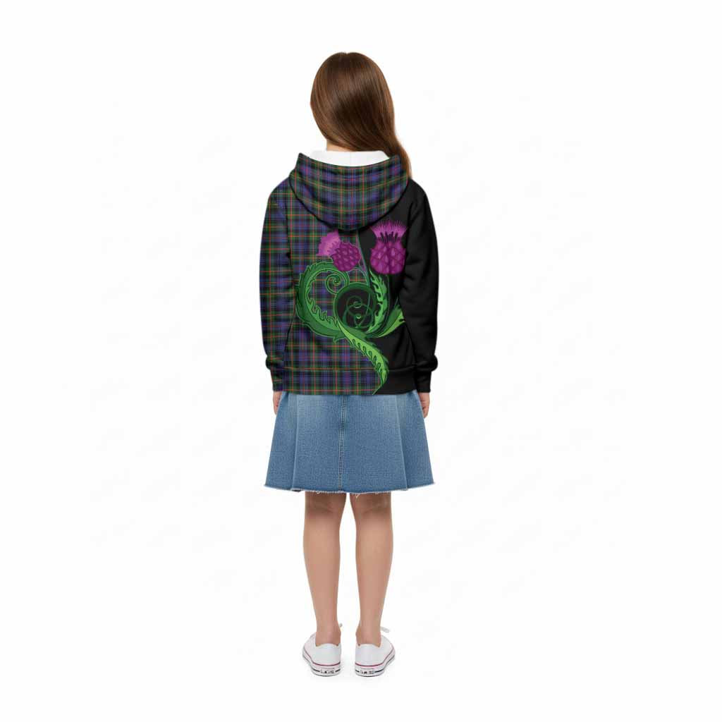 Fleming Tartan Kid Hoodie Traditional Scottish Thistle