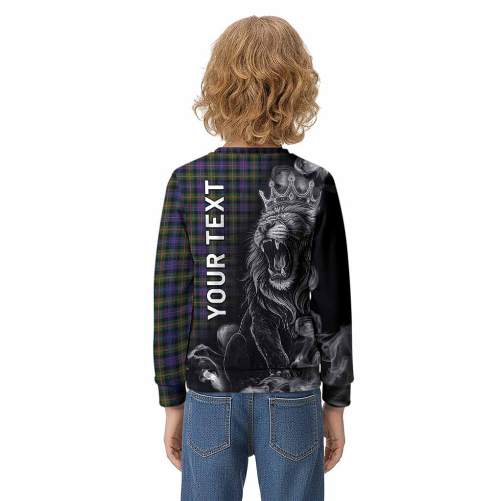 Fleming Tartan Kid Knitted Sweatshirt Roaring Lion Heritage