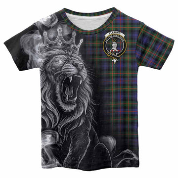 Fleming Tartan Kid T-shirt Roaring Lion Heritage