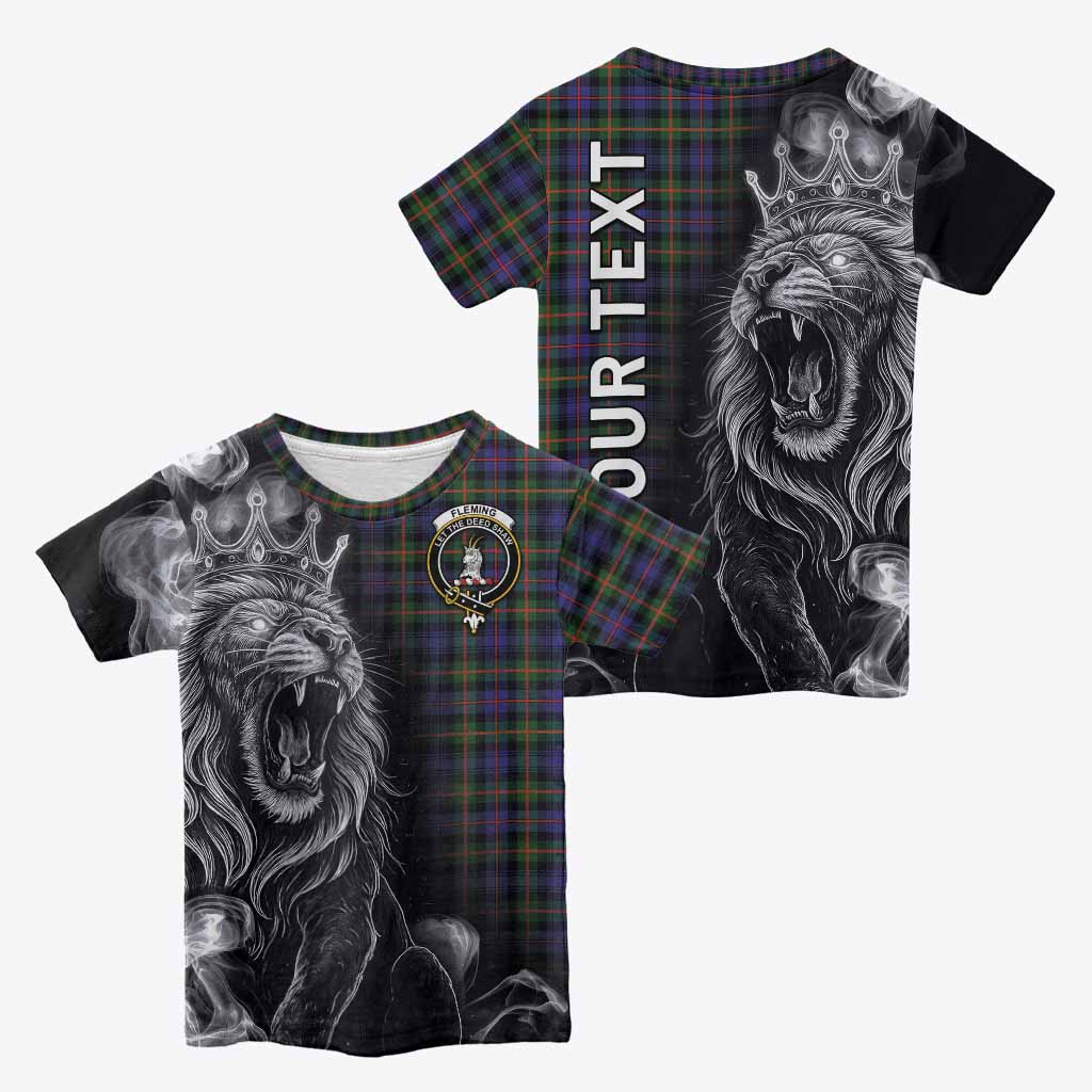 Fleming Tartan Kid T-shirt Roaring Lion Heritage