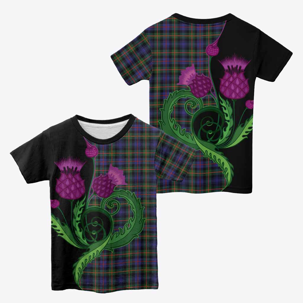 Fleming Tartan Kid T-shirt Traditional Scottish Thistle
