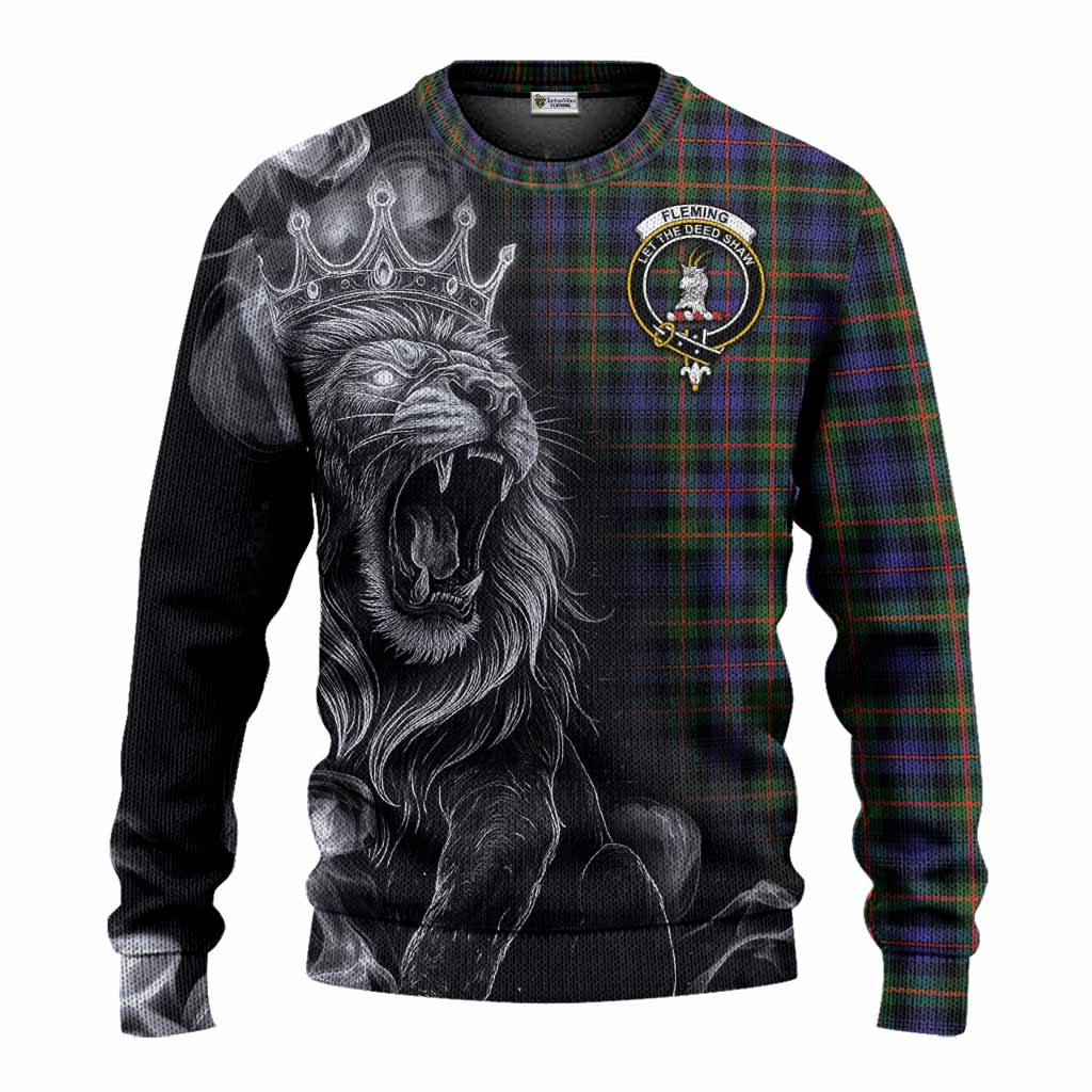 Fleming Tartan Knitted Sweater Roaring Lion Heritage