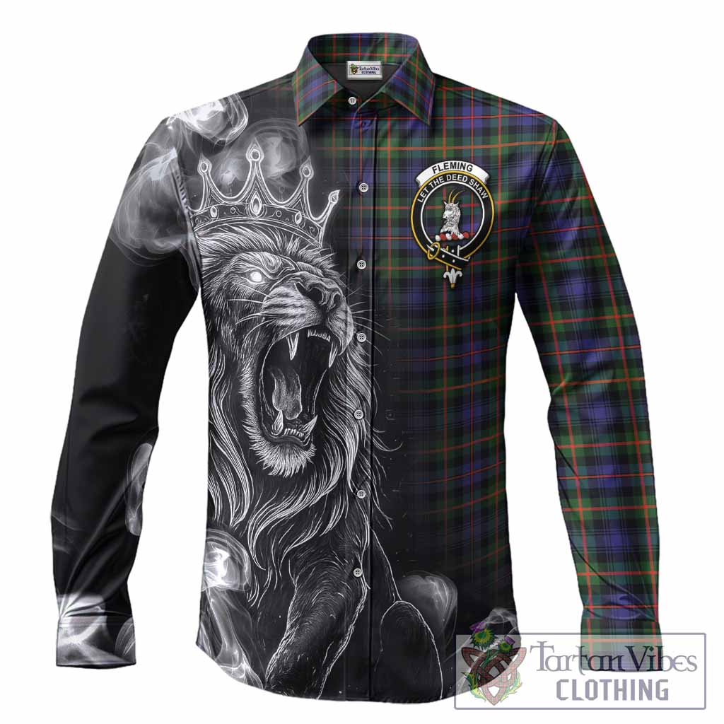 Fleming Tartan Long Sleeve Button Shirts Roaring Lion Heritage