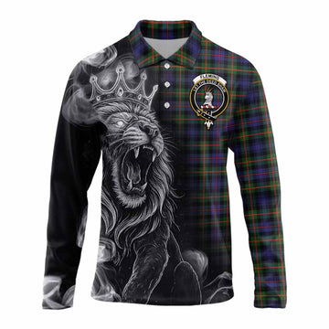 Fleming Tartan Long Sleeve Polo Shirt Roaring Lion Heritage