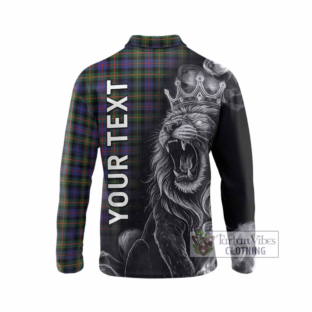 Fleming Tartan Long Sleeve Polo Shirt Roaring Lion Heritage