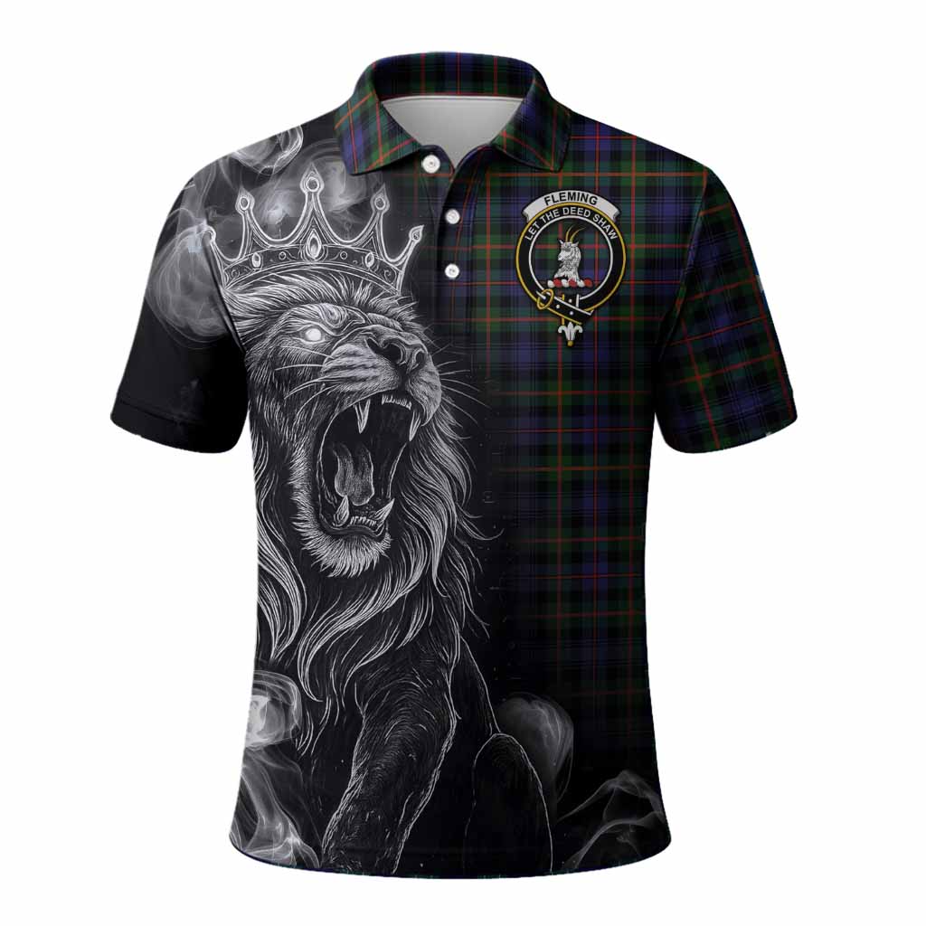 Fleming Tartan Polo Shirt Roaring Lion Heritage