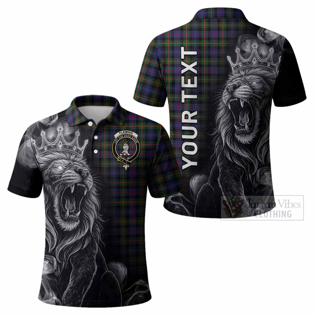 Fleming Tartan Polo Shirt Roaring Lion Heritage