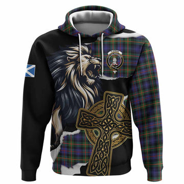 Fleming Tartan Scottish Hoodie Lion Celtic Heritage