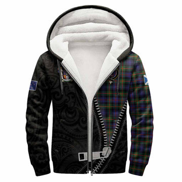 Fleming Tartan Sherpa Hoodie New Zealand Pattern Unique Zipper Stylized