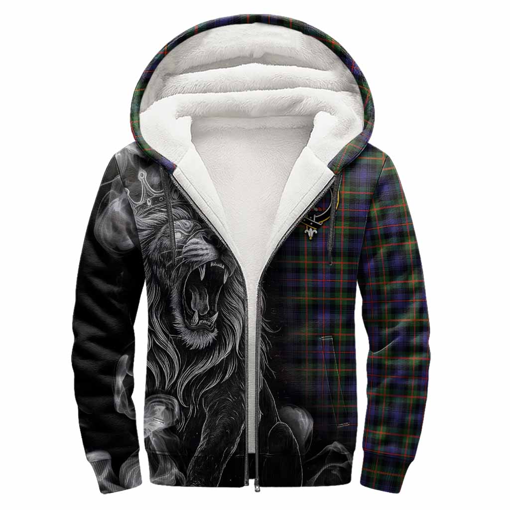Fleming Tartan Sherpa Hoodie Roaring Lion Heritage