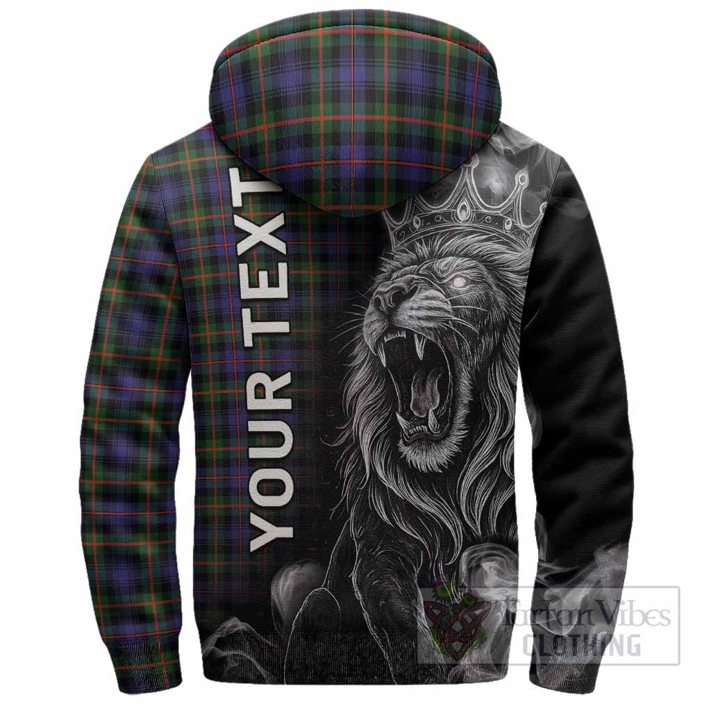 Fleming Tartan Sherpa Hoodie Roaring Lion Heritage