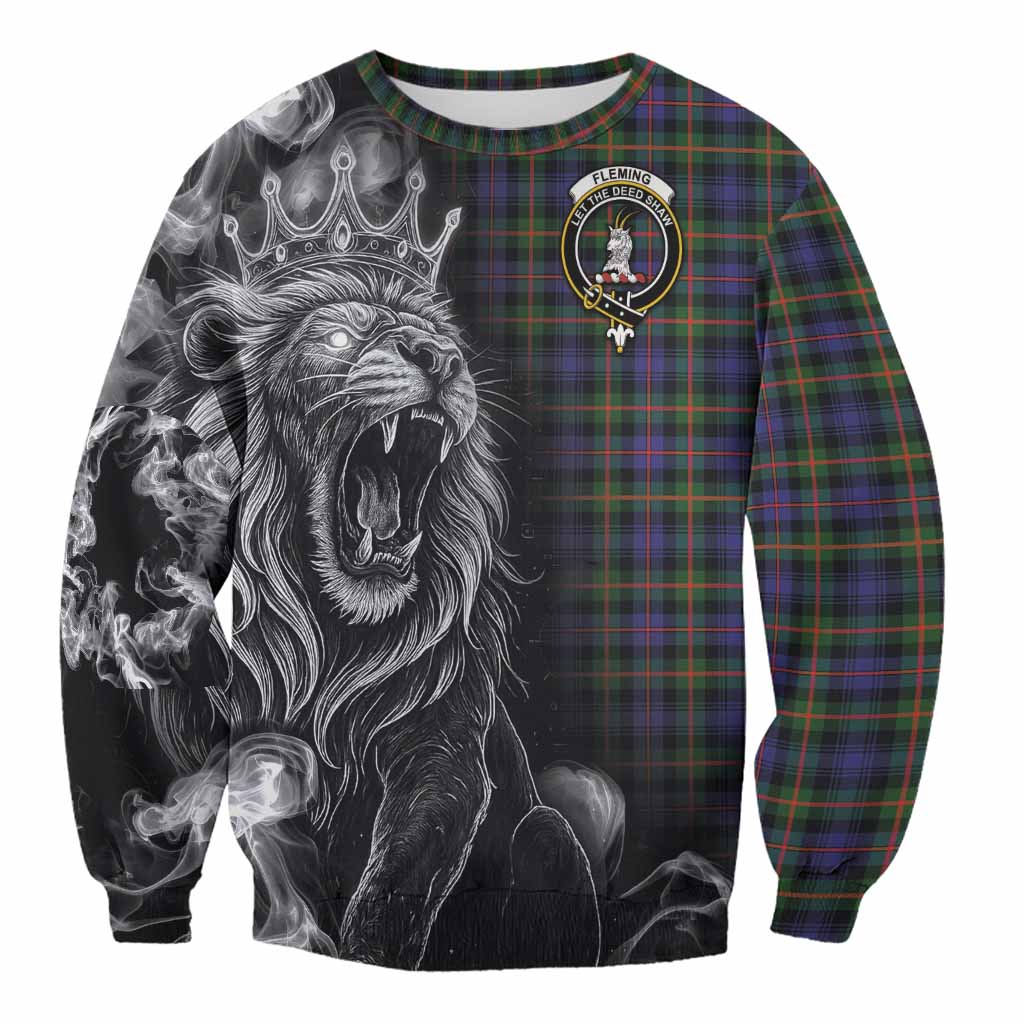 Fleming Tartan Sweatshirt Roaring Lion Heritage