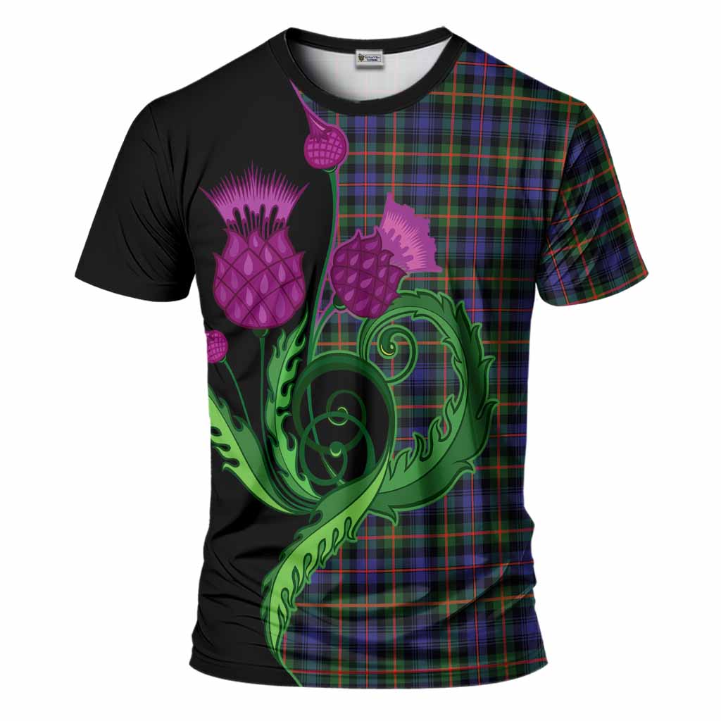 Fleming Tartan T-Shirt Traditional Scottish Thistle