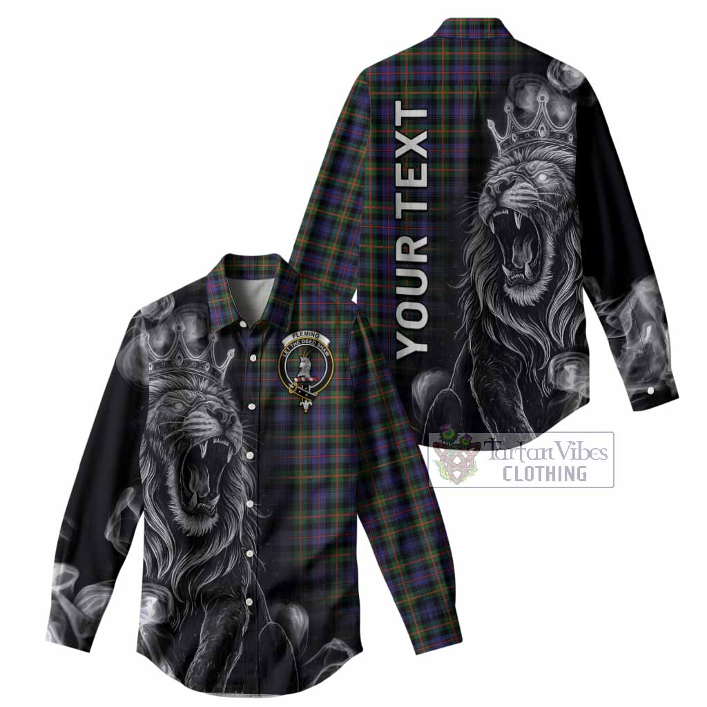Fleming Tartan Women Casual Shirt Roaring Lion Heritage