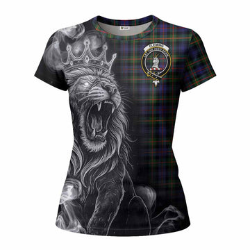 Fleming Tartan Women T shirt Roaring Lion Heritage