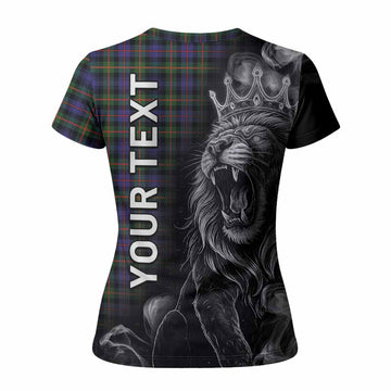 Fleming Tartan Women T shirt Roaring Lion Heritage
