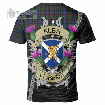 Fletcher Tartan Family Crest T-Shirt Lion Rampant Royal Thistle Shield Celtic Inspired