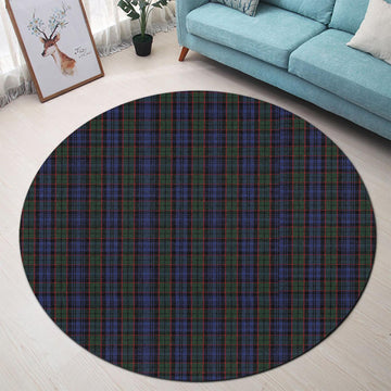 Fletcher Tartan Round Rug - Tartanvibesclothing