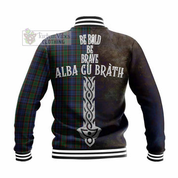 Fletcher Tartan Family Crest Baseball Jacket Alba Gu Brath Be Brave Lion Ancient Style