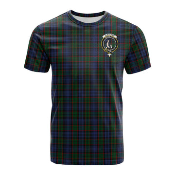 Fletcher Tartan T-Shirt with Family Crest