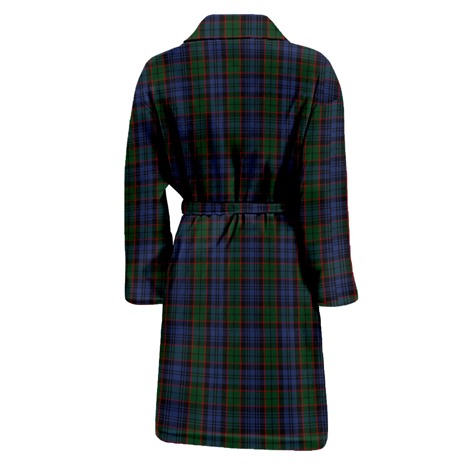 Fletcher Tartan Bathrobe with Family Crest - Tartan Vibes Clothing