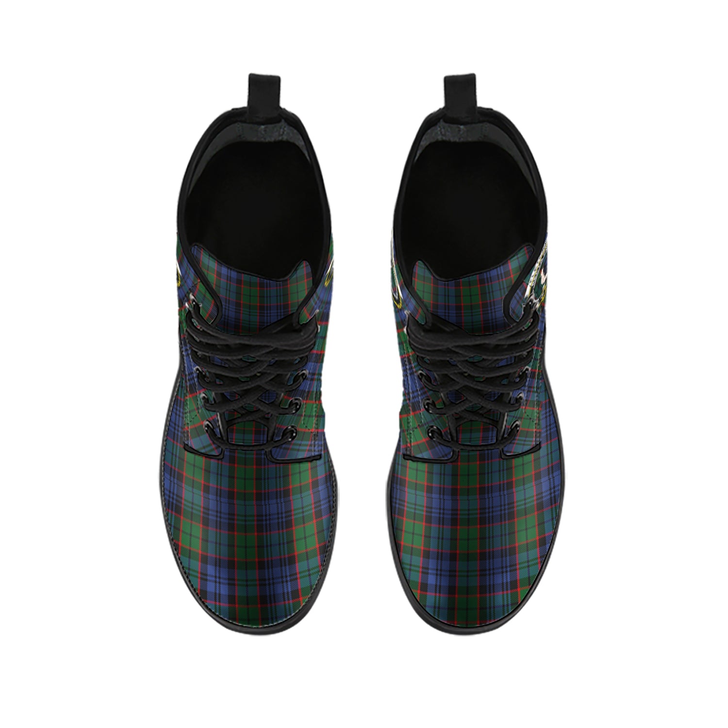 fletcher-tartan-leather-boots-with-family-crest