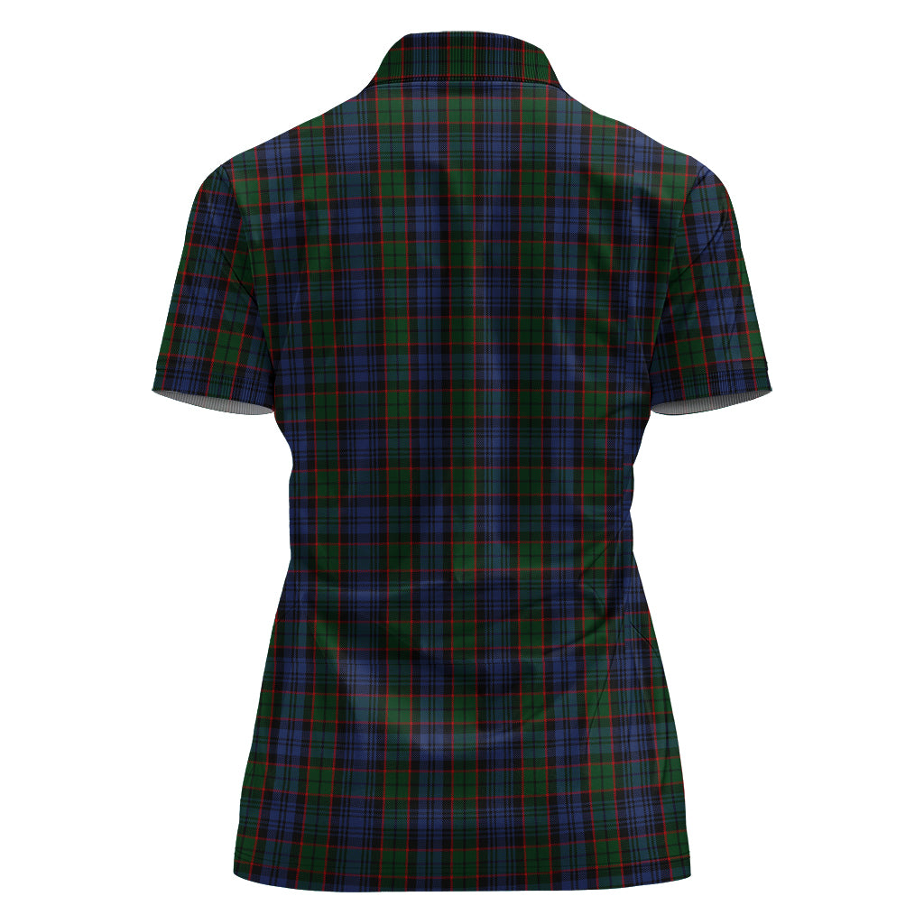 fletcher-tartan-polo-shirt-with-family-crest-for-women