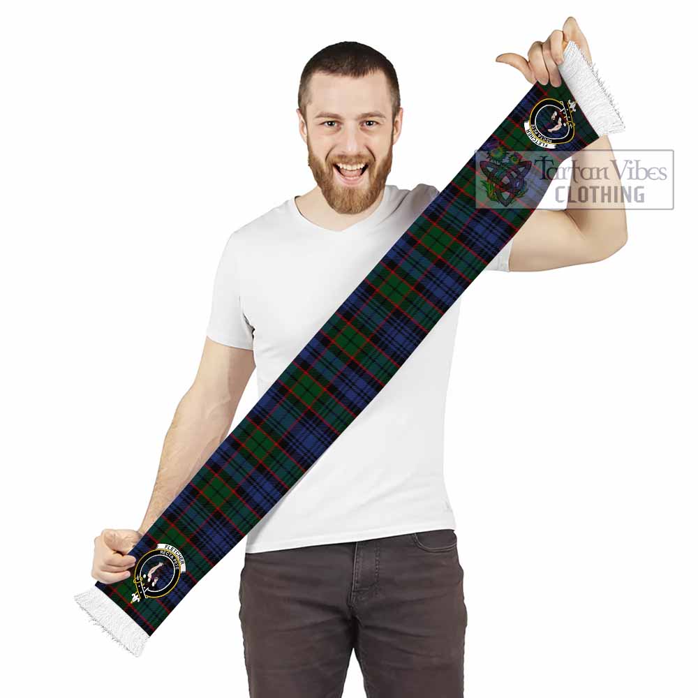 Tartan Vibes Clothing Fletcher Tartan Ruffneck Scarf with Family Crest