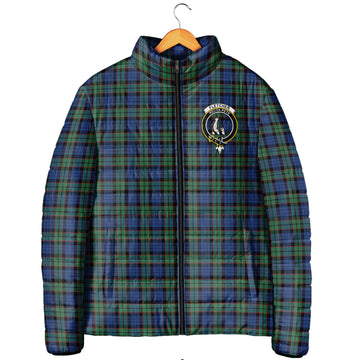 Fletcher Ancient Tartan Padded Jacket with Family Crest