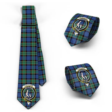 Fletcher Ancient Tartan Classic Necktie with Family Crest