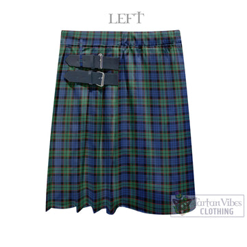 Fletcher Ancient Tartan Men's Pleated Skirt - Fashion Casual Retro Scottish Kilt Style
