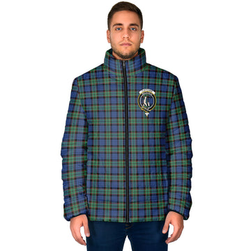 Fletcher Ancient Tartan Padded Jacket with Family Crest