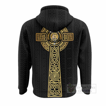 Fletcher Clan Crest Hoodie with Celtic Tree of Life Inspired