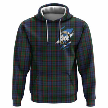 Fletcher Clan Crest In Me Tartan Hoodie Scotland Flag Style