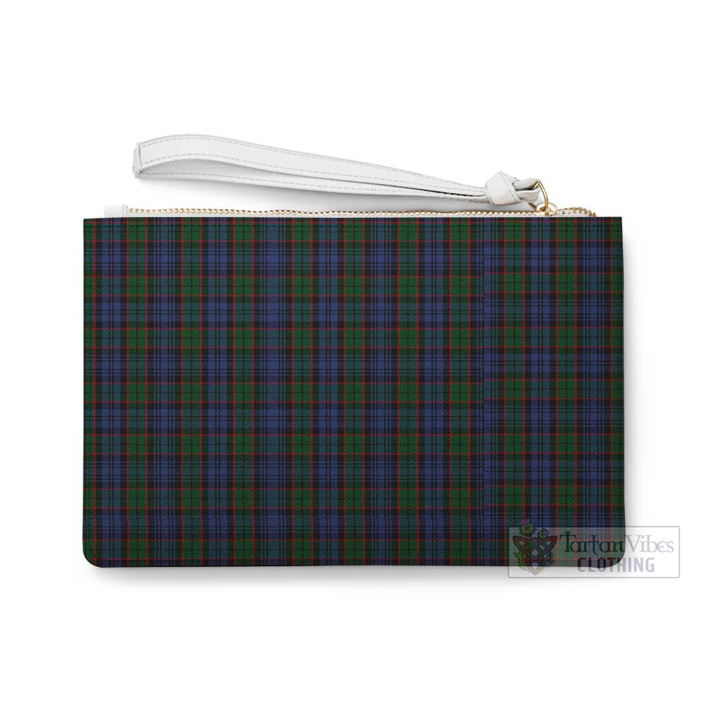 Tartan Vibes Clothing Fletcher Family Crest Tartan Clutch Bag