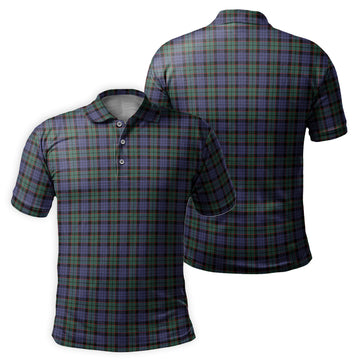 Fletcher Modern Tartan Mens Polo Shirt