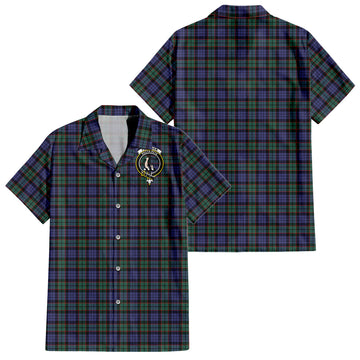 fletcher-modern-tartan-short-sleeve-button-down-shirt-with-family-crest