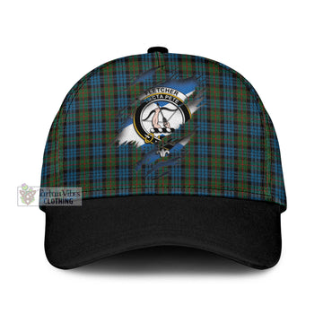 Fletcher of Dunans Tartan Classic Cap with Family Crest In Me Style