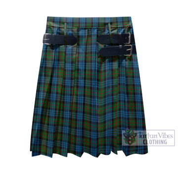 Fletcher of Dunans Tartan Men's Pleated Skirt - Fashion Casual Retro Scottish Kilt Style